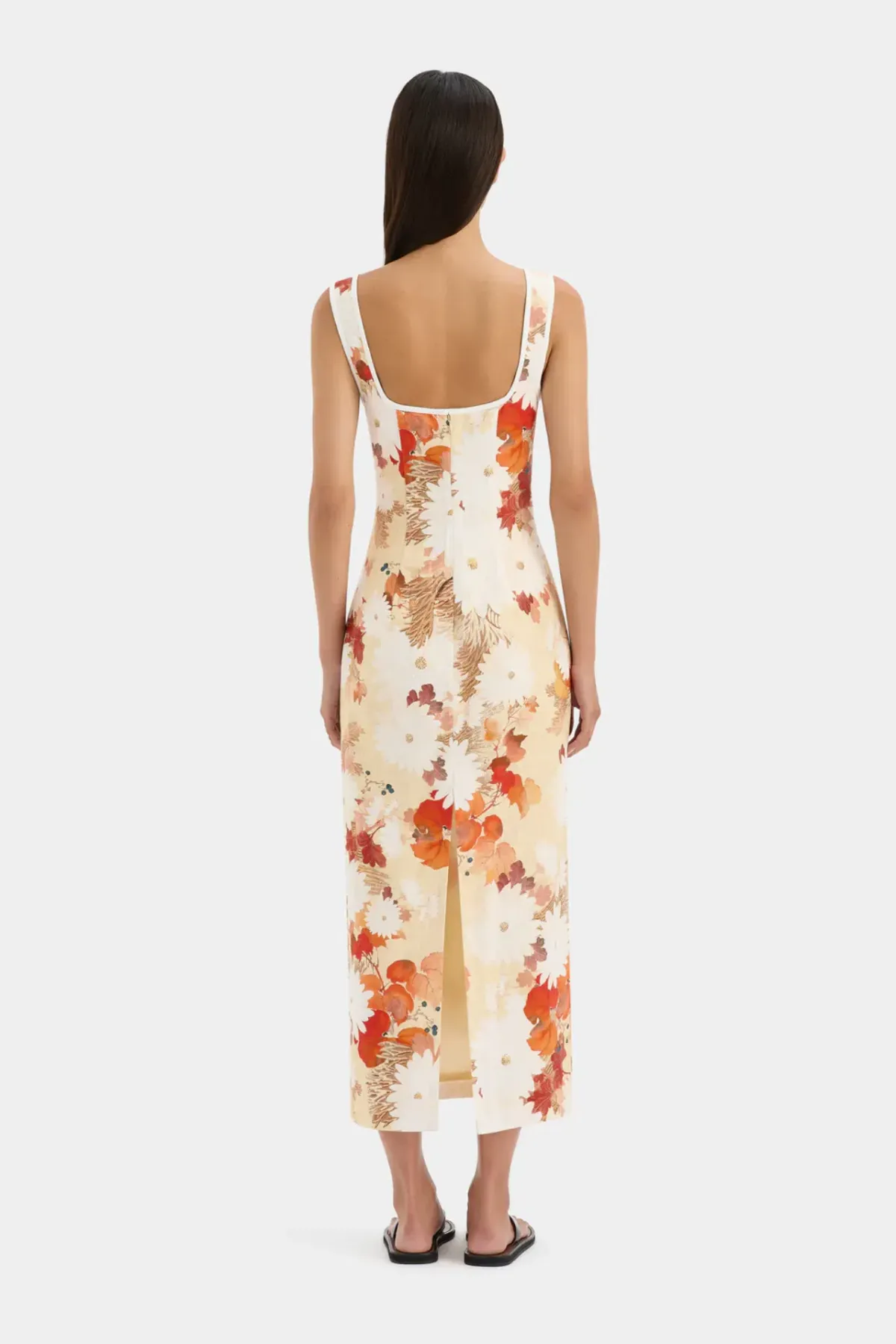 SIR The Label Jessamine Midi Dress Size AU 8 - Image 2