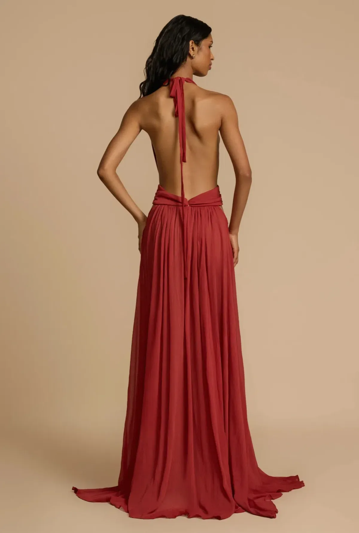 Arcina Ori Florence Dress Red Size XS/Shortened - Image 2