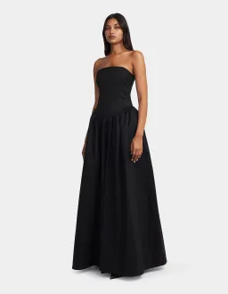 Hansen and Gretel Audrey Gown Black Size L/Au 12 for rent on The Volte - image 1