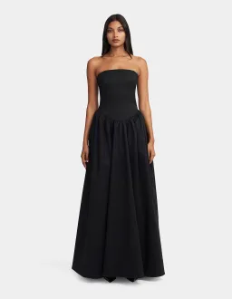 Hansen and Gretel Audrey Gown Black Size L/Au 12 for rent on The Volte - image 5