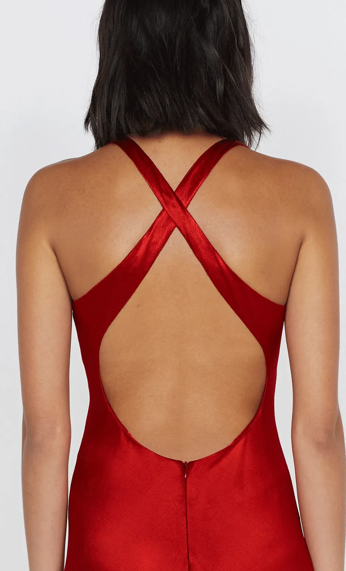 Bec & Bridge Maxina Crossover Dress Rouge Size 6 - Image 3