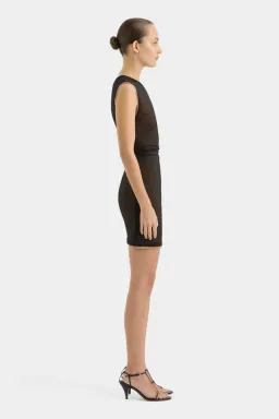 Sir the Label Delta Overlay Mini Dress Sepia Size AU 6 for rent on The Volte - image 4