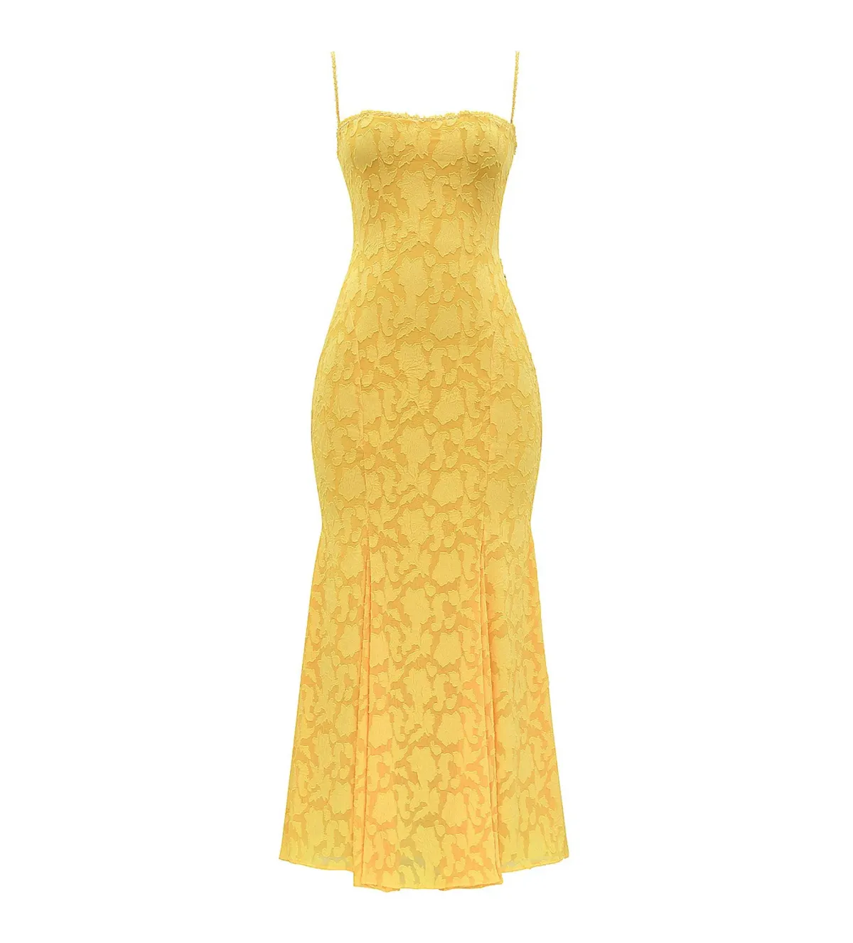 House of CB Joan Lace Up Back Maxi Dress Apricot Size XS/AU 6 - Image 7