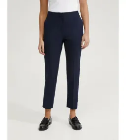 Oxford Charla Wool Stretch Suit Pants in Navy Size 14 for rent on The Volte - image 2