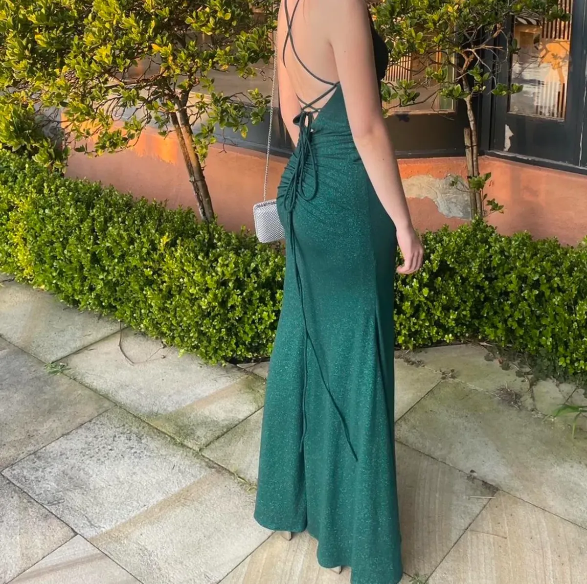 Tania Olsen Formal Maxi Dress Green Size 6 - Image 2