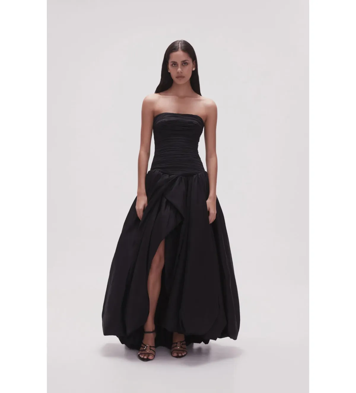 Aje Violette Bubble Hem Maxi in Black Size  AU 10 - Image 2