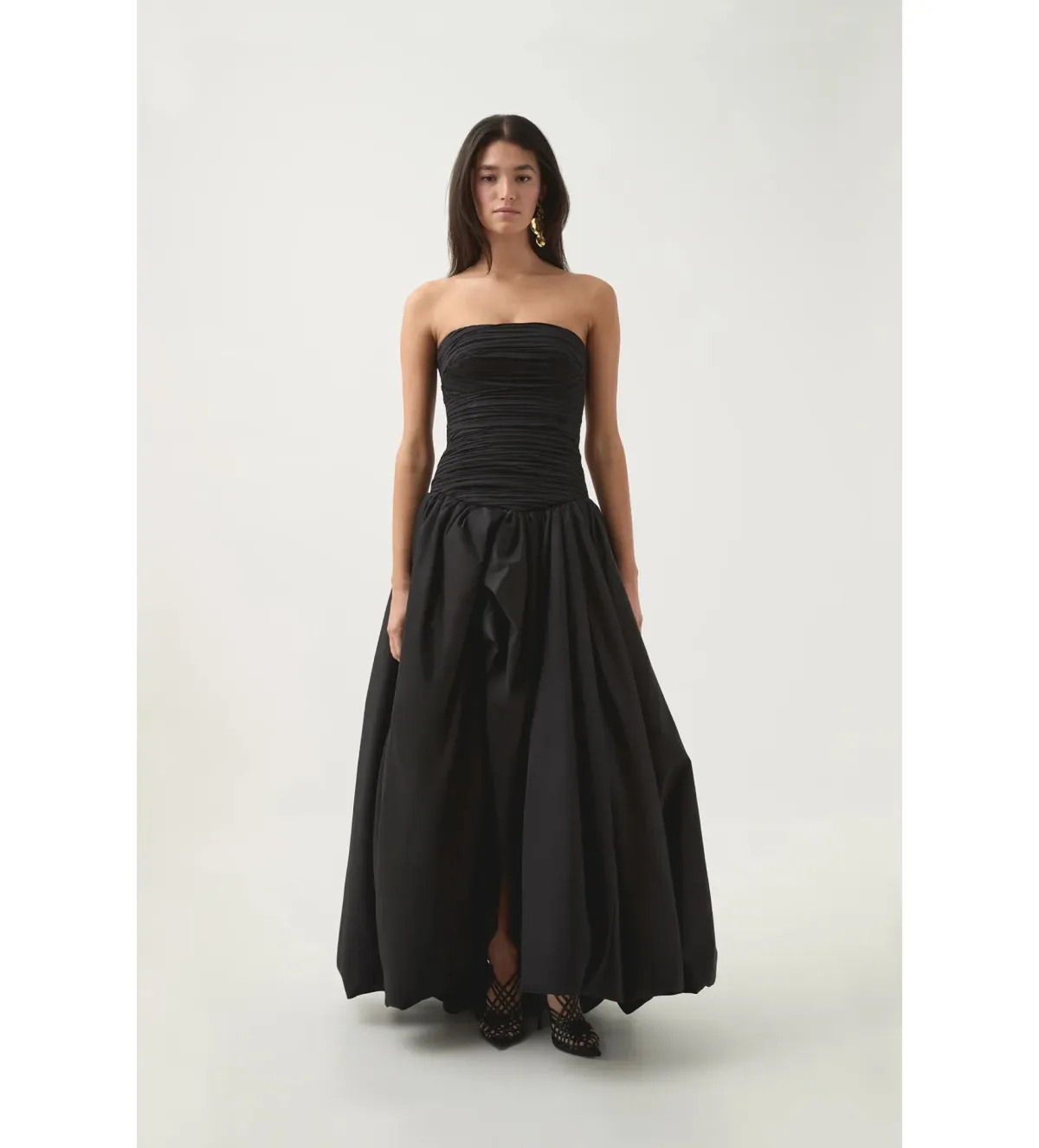 Aje Violette Bubble Hem Maxi in Black Size  AU 10 - Image 1