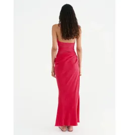 Benni Gina Maxi Dress Watermelon Size 8 for rent on The Volte - image 2