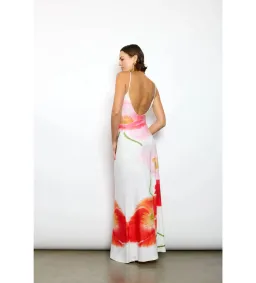 With Harper Lu Poppy Low Back Maxi in White Size Small/ AU 8  for rent on The Volte - image 3