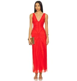 Significant Other Tillie Maxi Dress Red Size S / AU 8 for rent on The Volte - image 3