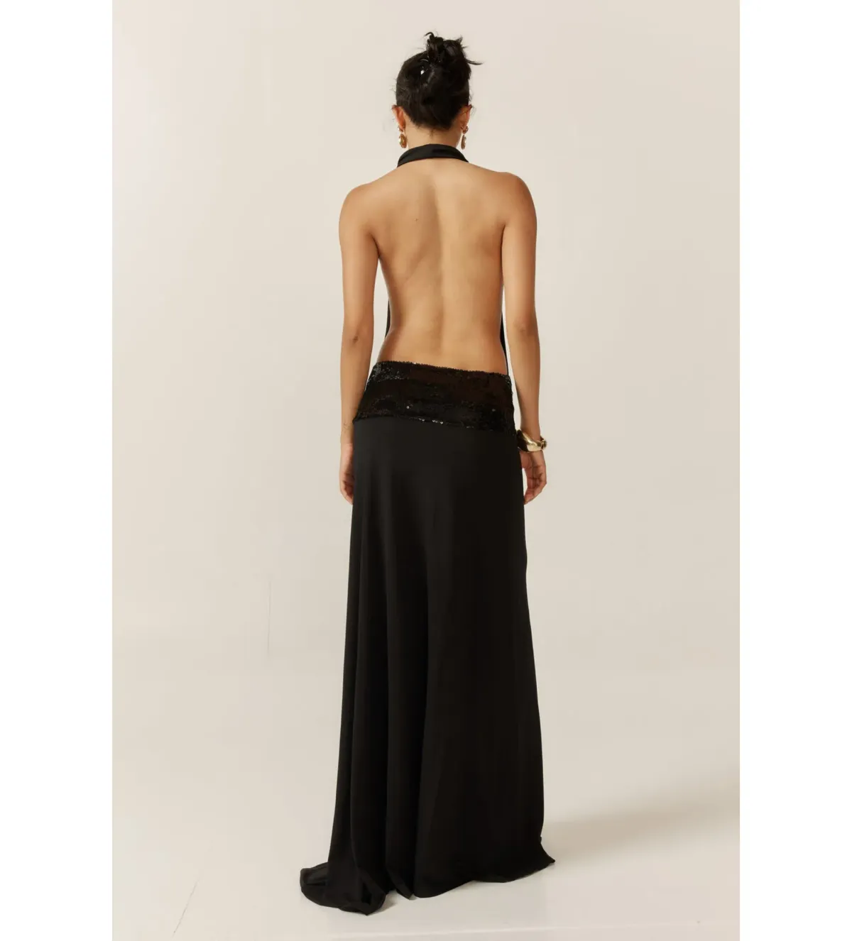Ance Gria Adele Gown Black Size XS/AU 6  - Image 2