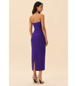 Rachel Gilbert Lorna Dress in Purple Size 0/AU6 for rent on The Volte - image 2
