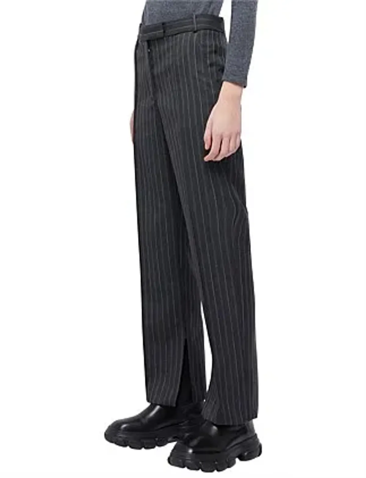 Simkhai Vera Straight Leg Crop Pant Black Size US  2 / Au 6 - Image 5