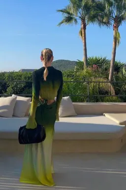 Rat & Boa Cypress Set Maxi Green Size AU 10  for rent on The Volte - image 5