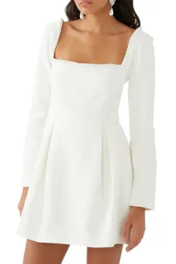 Odd Muse Pearl The Ultimate Dress Ivory White Size AU 8  for rent on The Volte - image 2