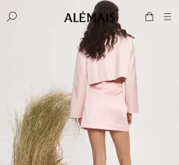 Alemais Inez Skirt & Cindy Embellished Exclusive Top Pink Size AU 14 for rent on The Volte - image 7