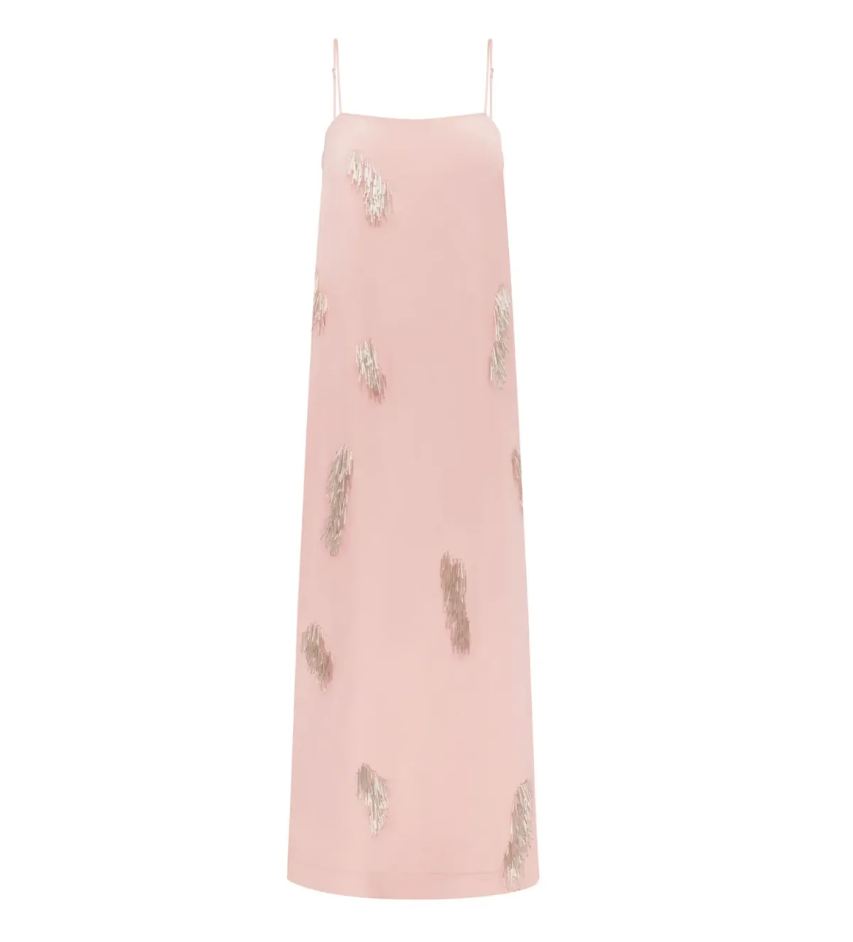 Alemais Cindy Embellished Slip Dress Pink Size 10  - Image 4