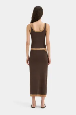 Sir The Label Salvador Tank and Midi Set Biscotti Size S / Size AU 6 for rent on The Volte - image 5