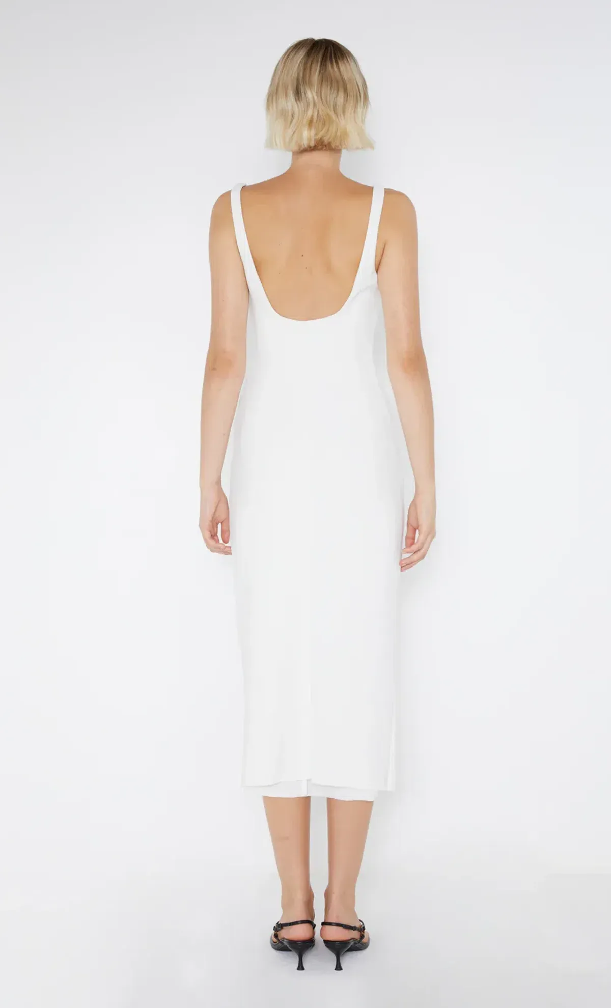 Bec & Bridge - Be Mine Square Neck Dress in  Ivory Size AU 8 - Image 2