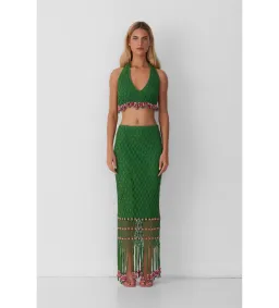 The Wolf Gang Reis Beaded Skirt & Top Size 8  for rent on The Volte - image 2