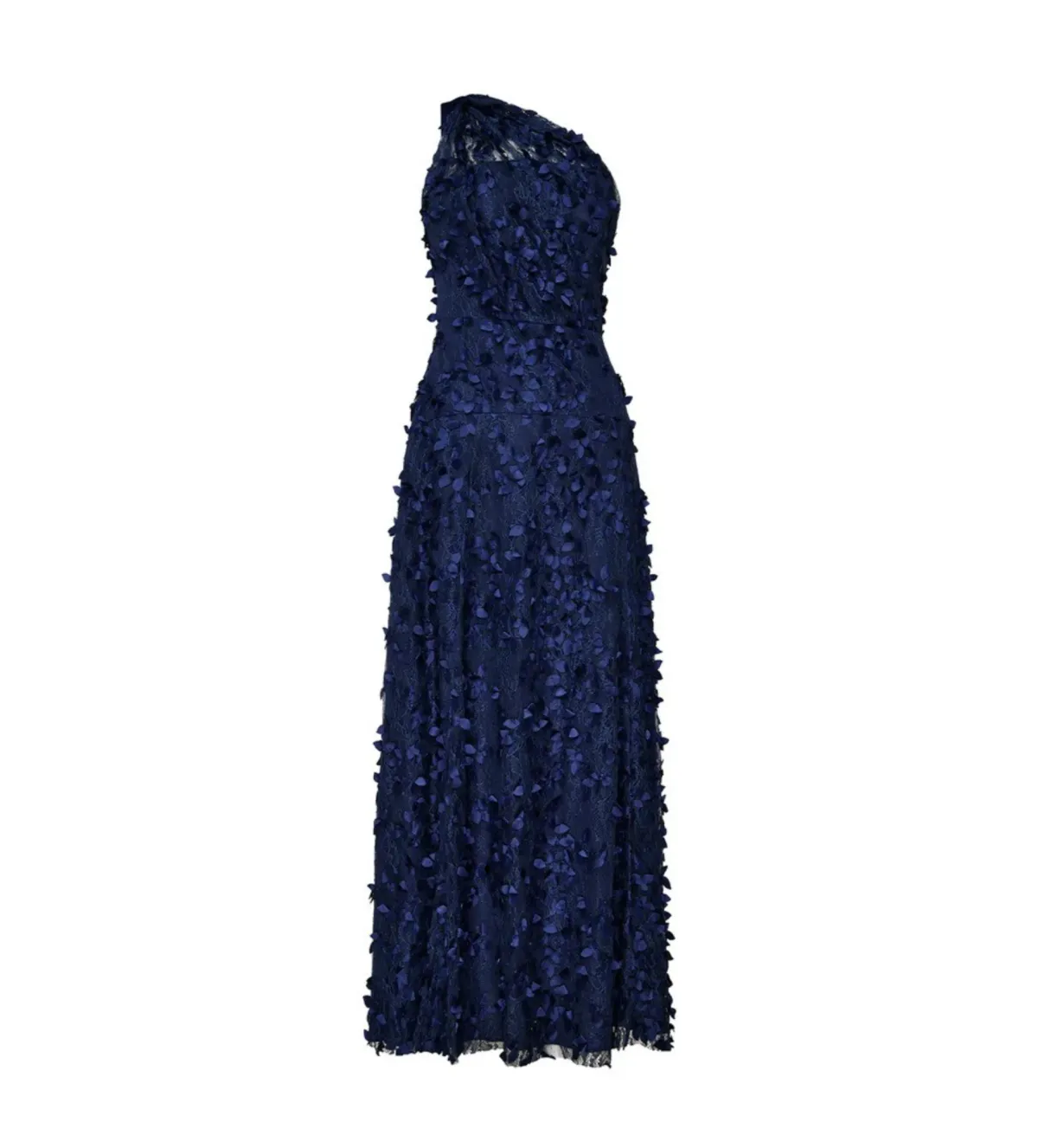 Manning Cartell Enchantment One Shoulder Maxi Dress Royal Blue Size AU 14 - Image 5