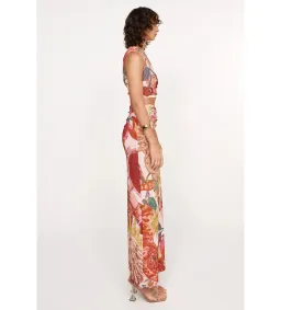 She is OLLÁ Ophelia Maxi Dress Victor Print Size AU 8 for rent on The Volte - image 5