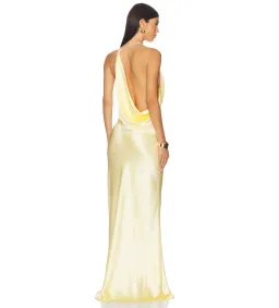 Natalie Rolt Gabi Gown in Lemon Size 6 for rent on The Volte - image 2