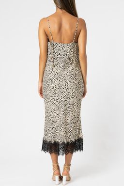 Rebecca Vallance Anya Slip Dress Animal Print Size 6 for rent on The Volte - image 3