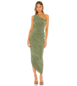 Norma Kamali Diana Gown in Celadon Size M / AU 10 for rent on The Volte - image 1