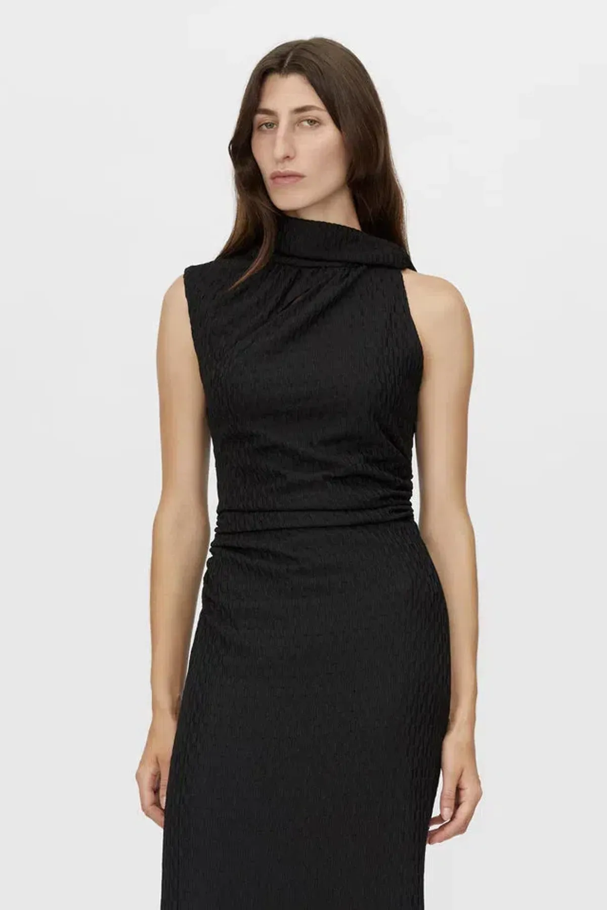 Camilla And Marc Davana Midi Dress Black Size 10 - Image 2