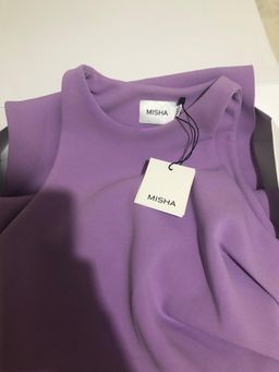 MISHA Ida Dress Lilac Size 8/S for rent on The Volte - image 3