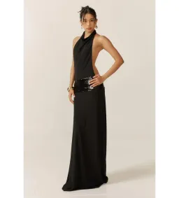 Ance Gria Adele Gown Black Size AU 8 for rent on The Volte - image 2