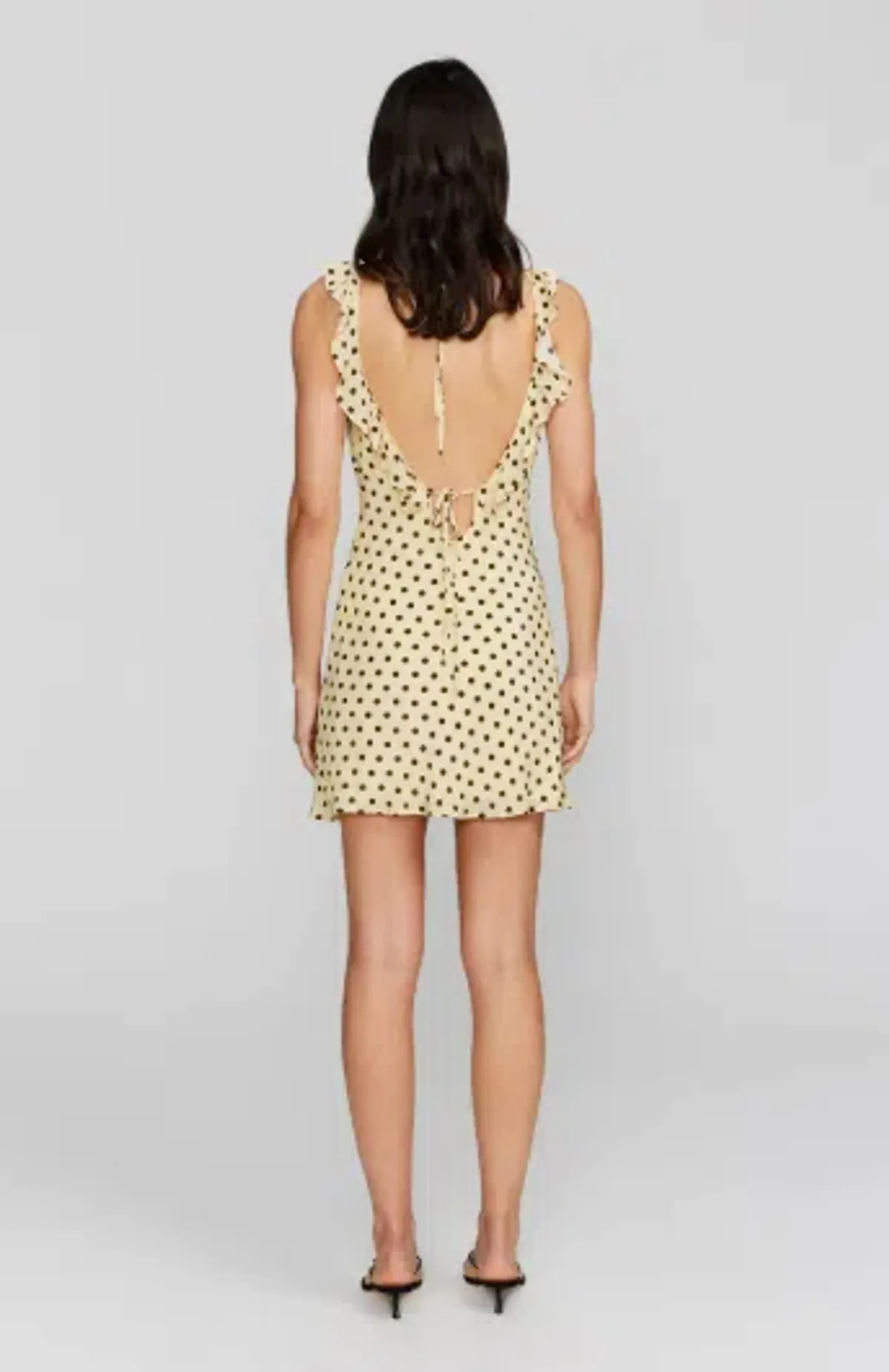 Ownley Candy Mini Dress Butter Spot Size XS/AU 6  - Image 2