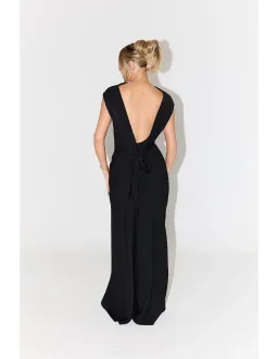 Odd Muse The Ultimate Muse Drape Maxi Dress Black Size 8 for rent on The Volte - image 2