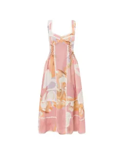 Zaco Dress Sogno Tramonto Multi Print Size 6 for rent on The Volte - image 5