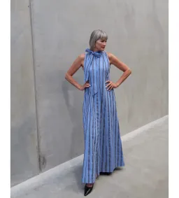 Camilla And Marc Maxi Dress Atoll Stripe Size 12 for rent on The Volte - image 2