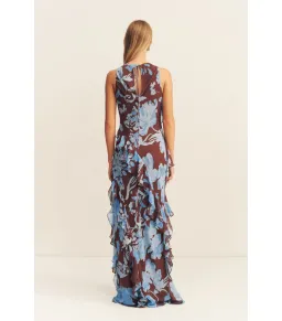 Shona Joy Olson Ruffle Dress Size 10 for rent on The Volte - image 5