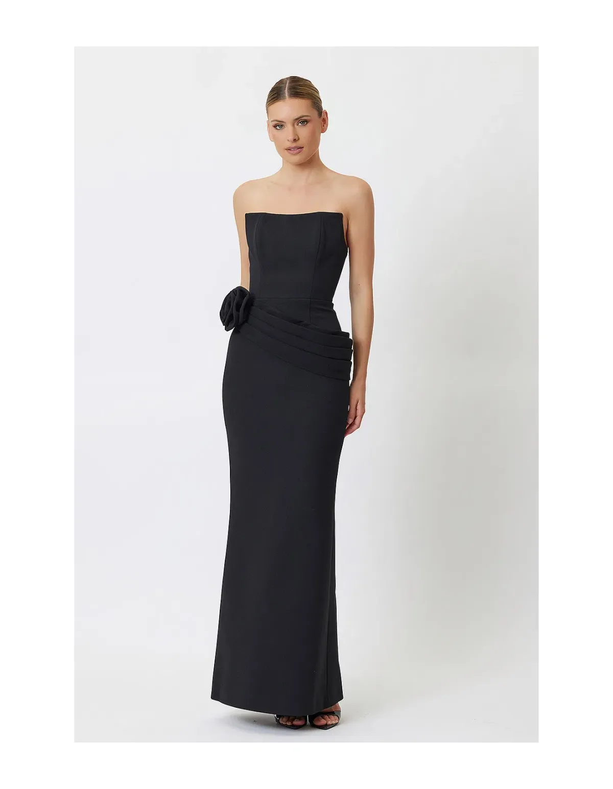 Bianca and Bridgett Illiyana Maxi Dress Black Size 14 - Image 1