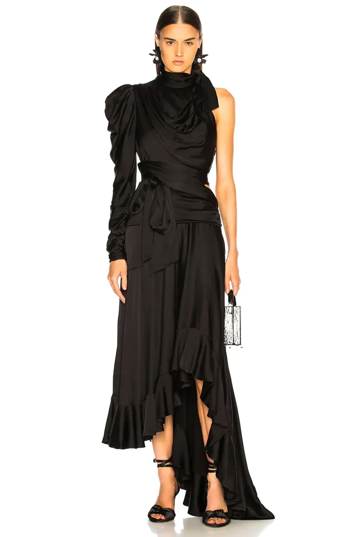 Zimmermann Unbridled Valiant Dress Black Size 6 - Image 4
