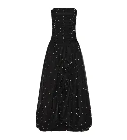 Aje Juniper Gown in black  Size AU 10 for rent on The Volte - image 5