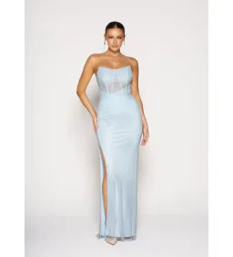 Tania Olsen Alma Formal Gown Pale Blue Size 4 for rent on The Volte - image 1