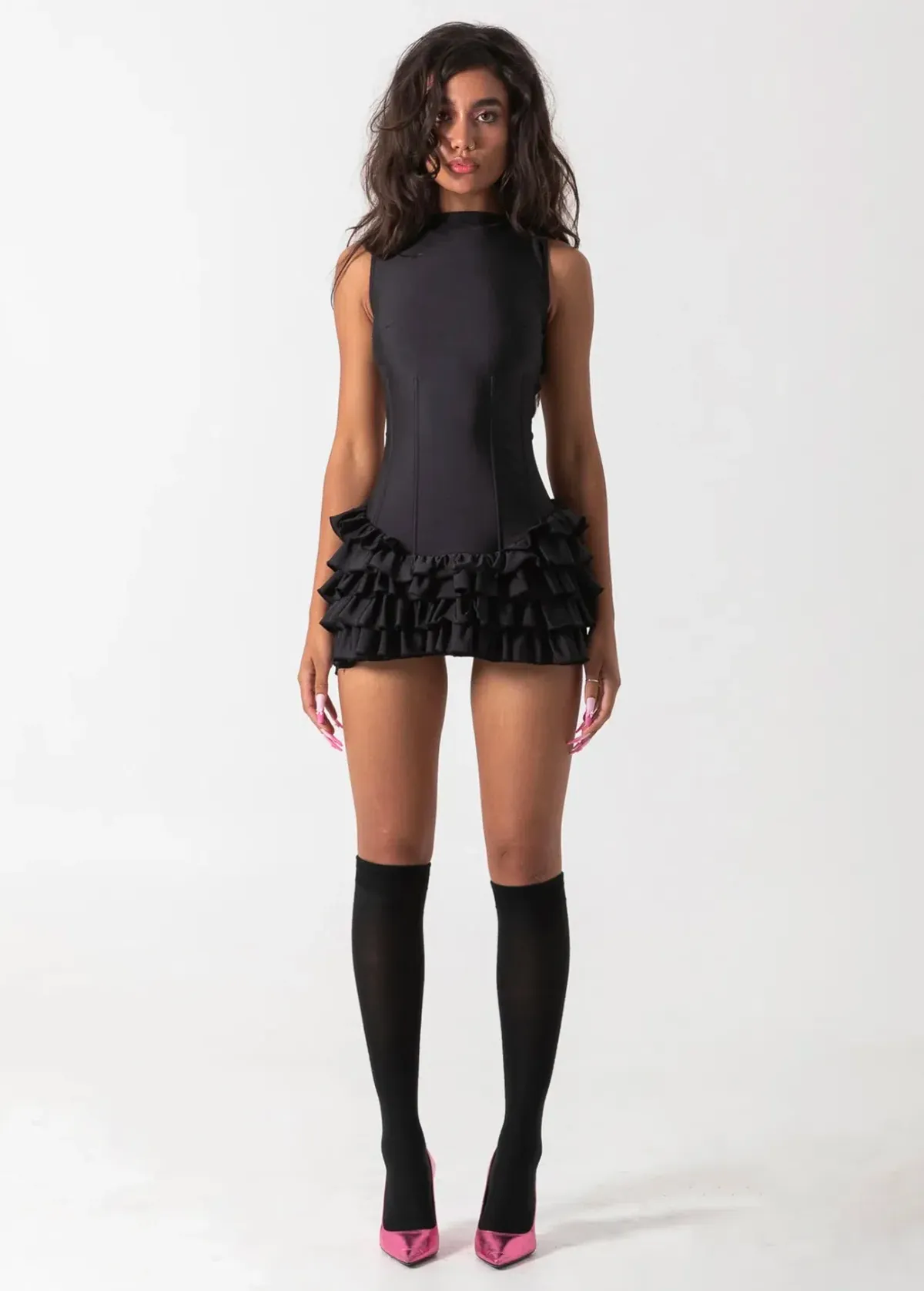 Bye Bambi Madison Mini Dress Black Size AU 10 - Image 1