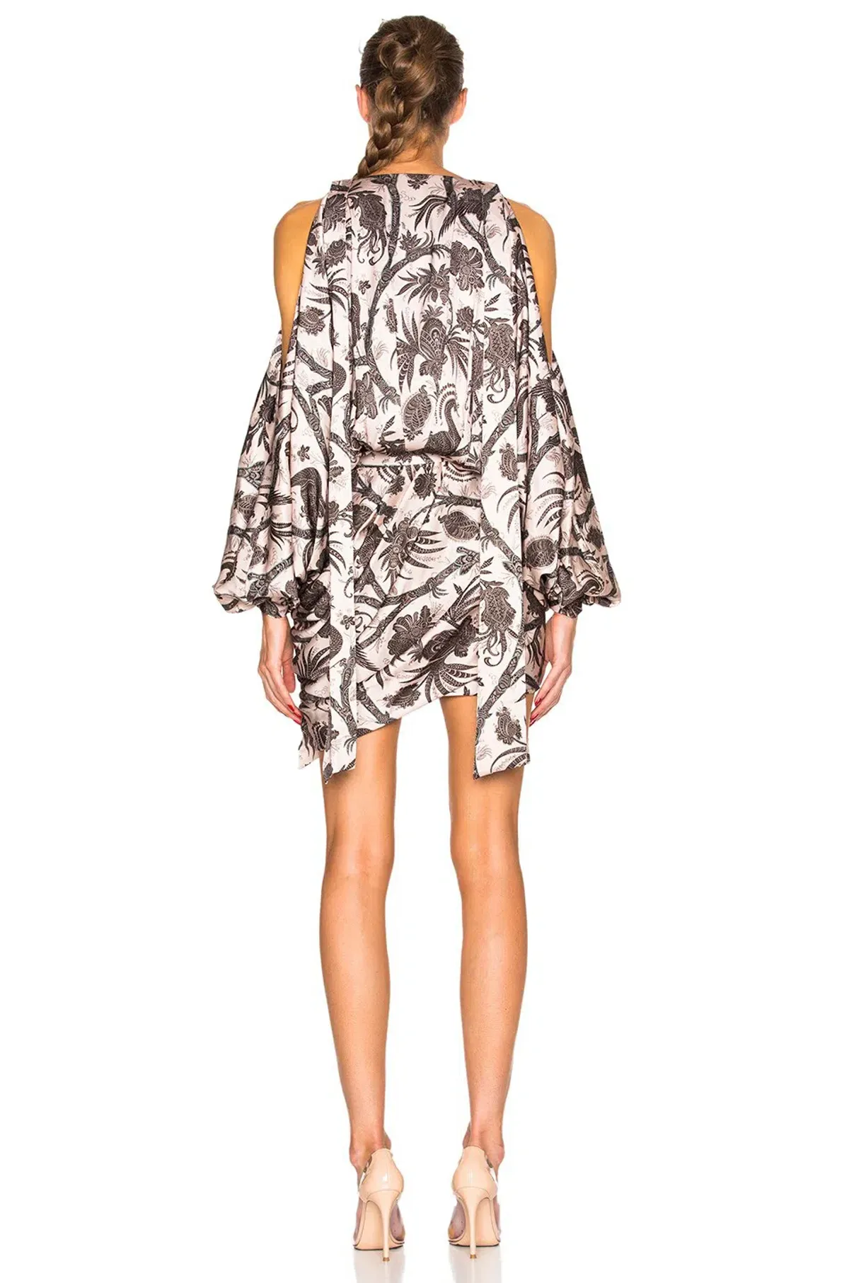 Zimmermann Karmic Billow Mini Dress Bird Chintz Size 8 - Image 2