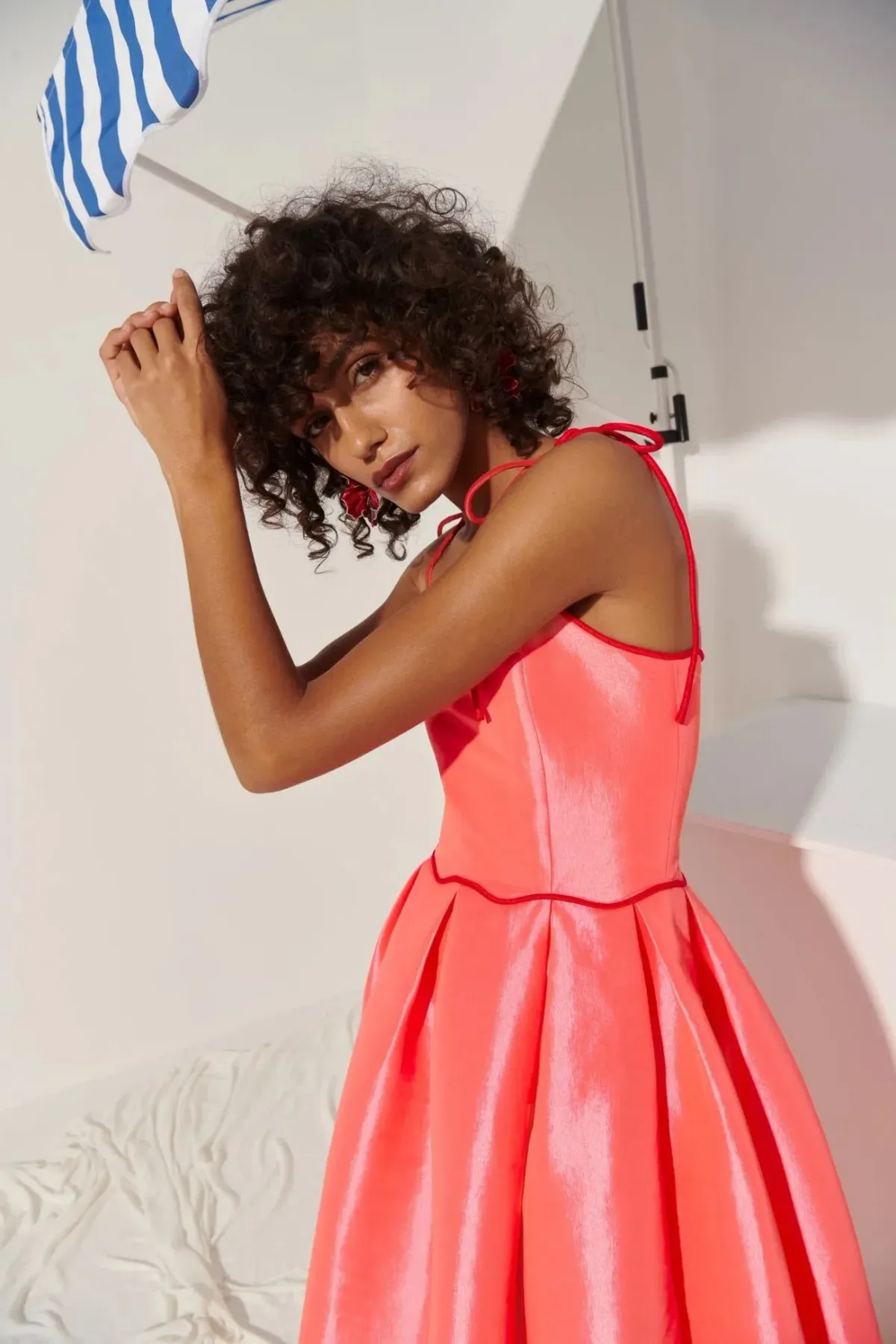 CeliaB Alma Dress Orange Size 10 - Image 5