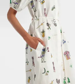 Alemais Play Embroidered Shirtdress in White Size 10 for rent on The Volte - image 4