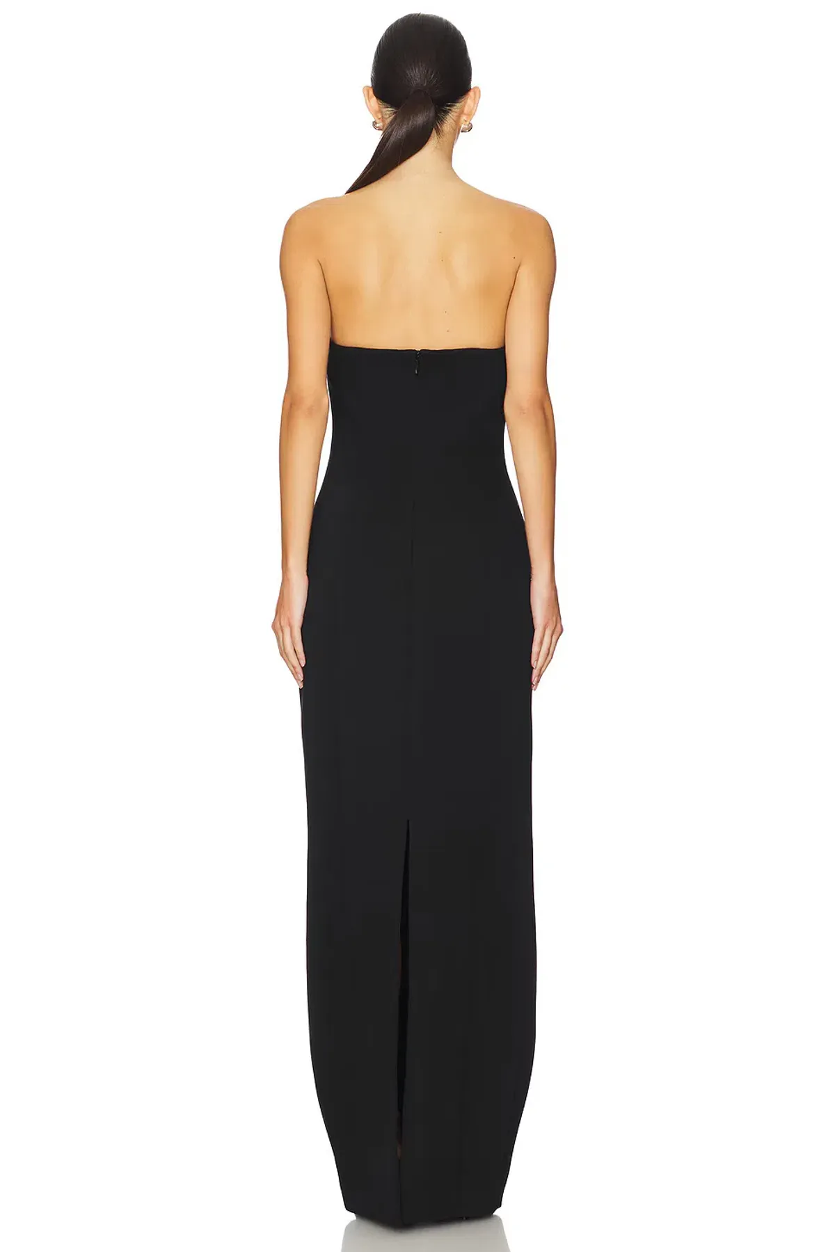 Rachel Gilbert Atticus Gown in Black Size 8 - Image 3