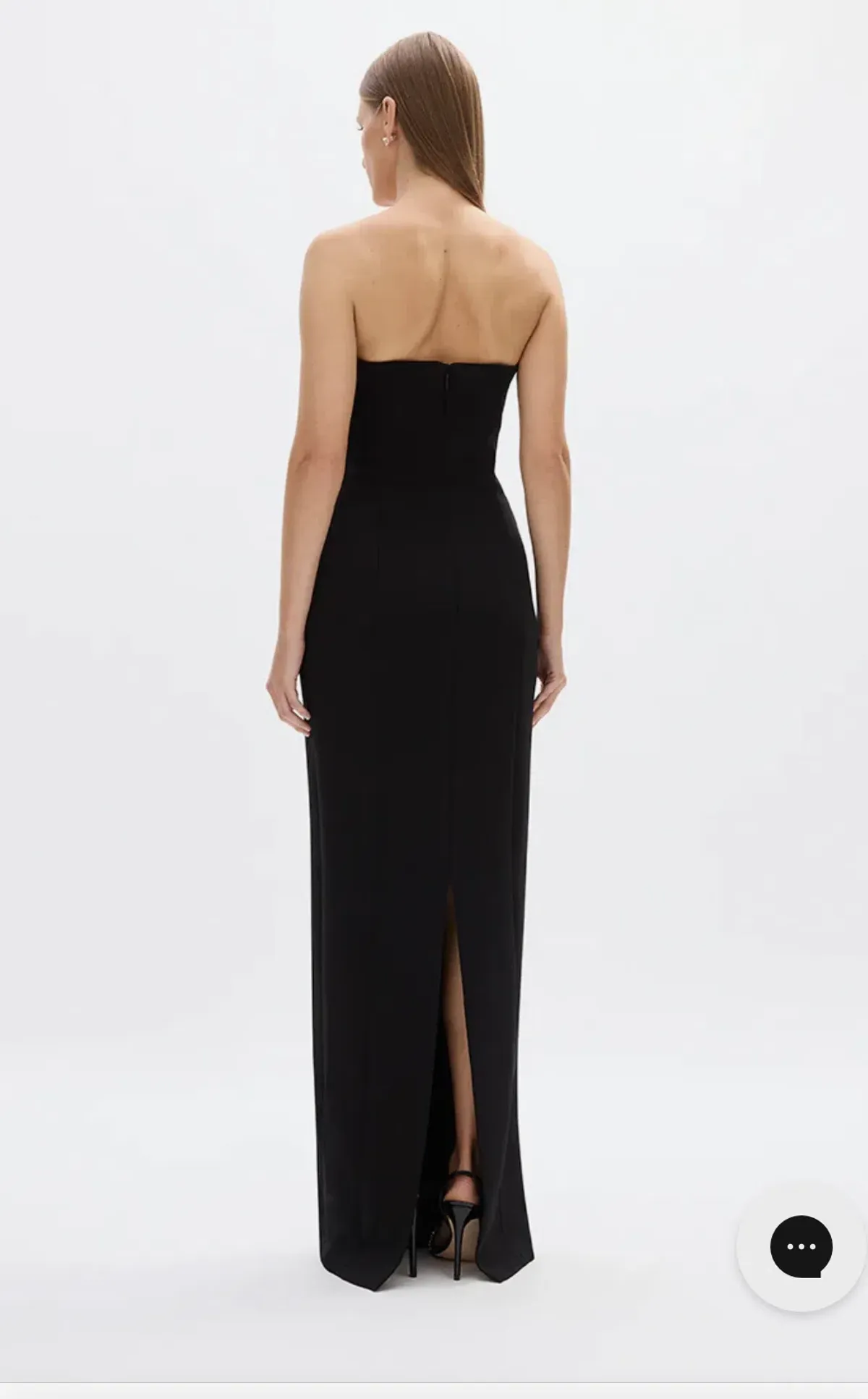 Rachel Gilbert Atticus Gown in Black Size 8 - Image 2