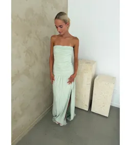 Manning Cartell Royal Debut Maxi Dress Sage Size AU8 for rent on The Volte - image 2