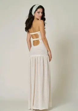 Fait Par Foutch, COLETTE DRESS, IVORY, Size 8 for rent on The Volte - image 2