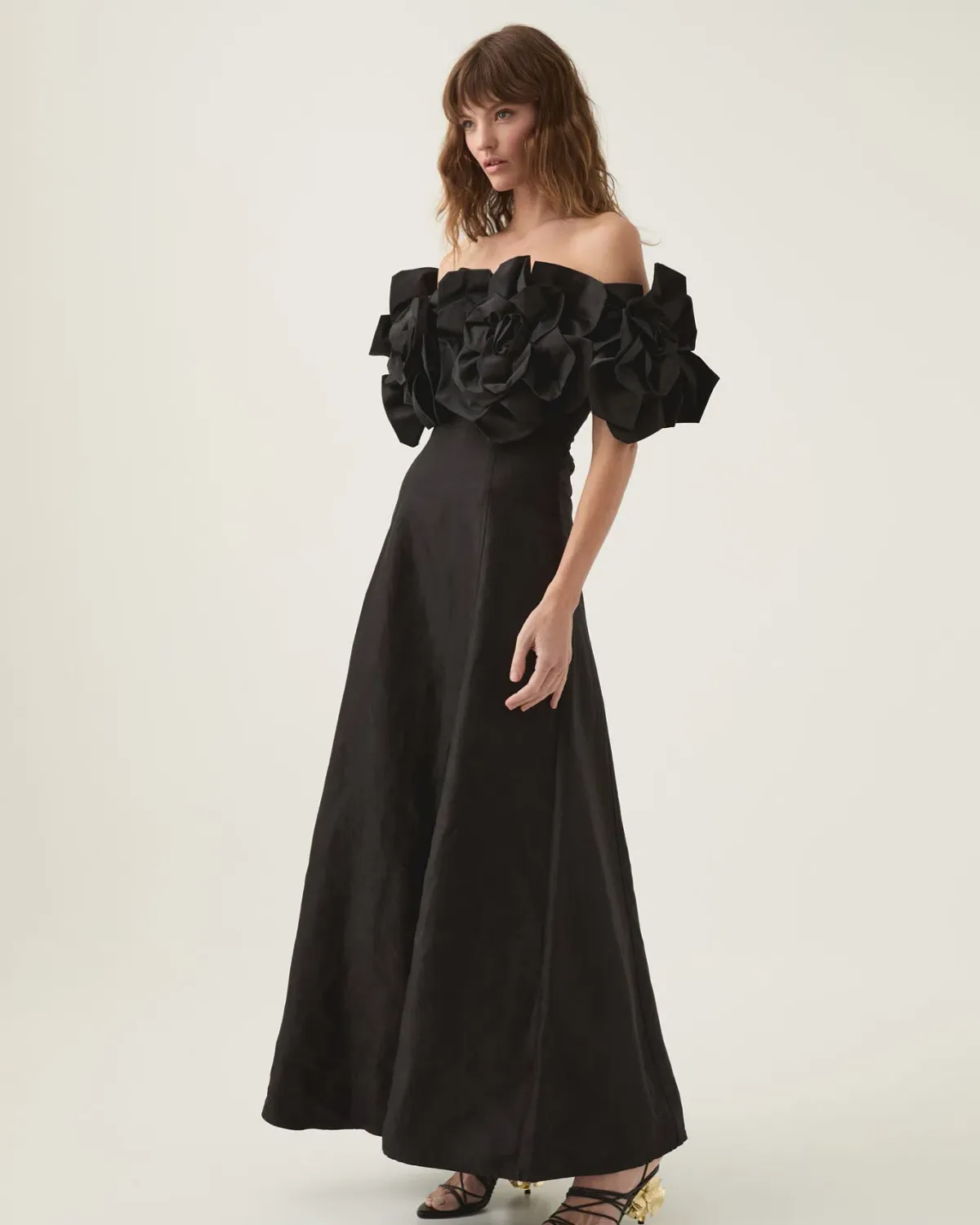 AJE Etta Midi Dress Black Size 8 - Image 1